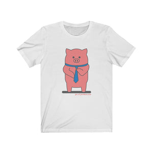 .pw Porkbun mascot t-shirt