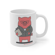 Load image into Gallery viewer, .ngo Porkbun mascot mug
