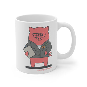 .ngo Porkbun mascot mug