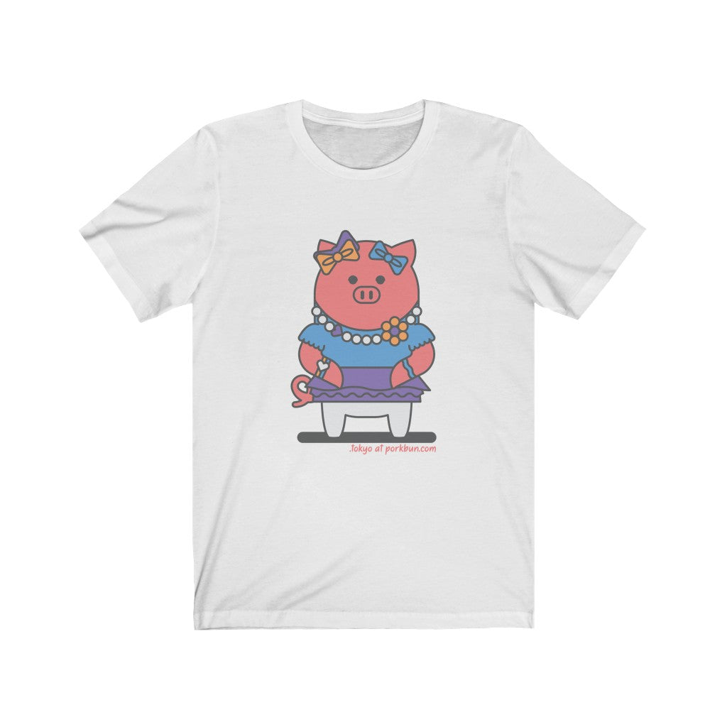 .tokyo Porkbun mascot t-shirt