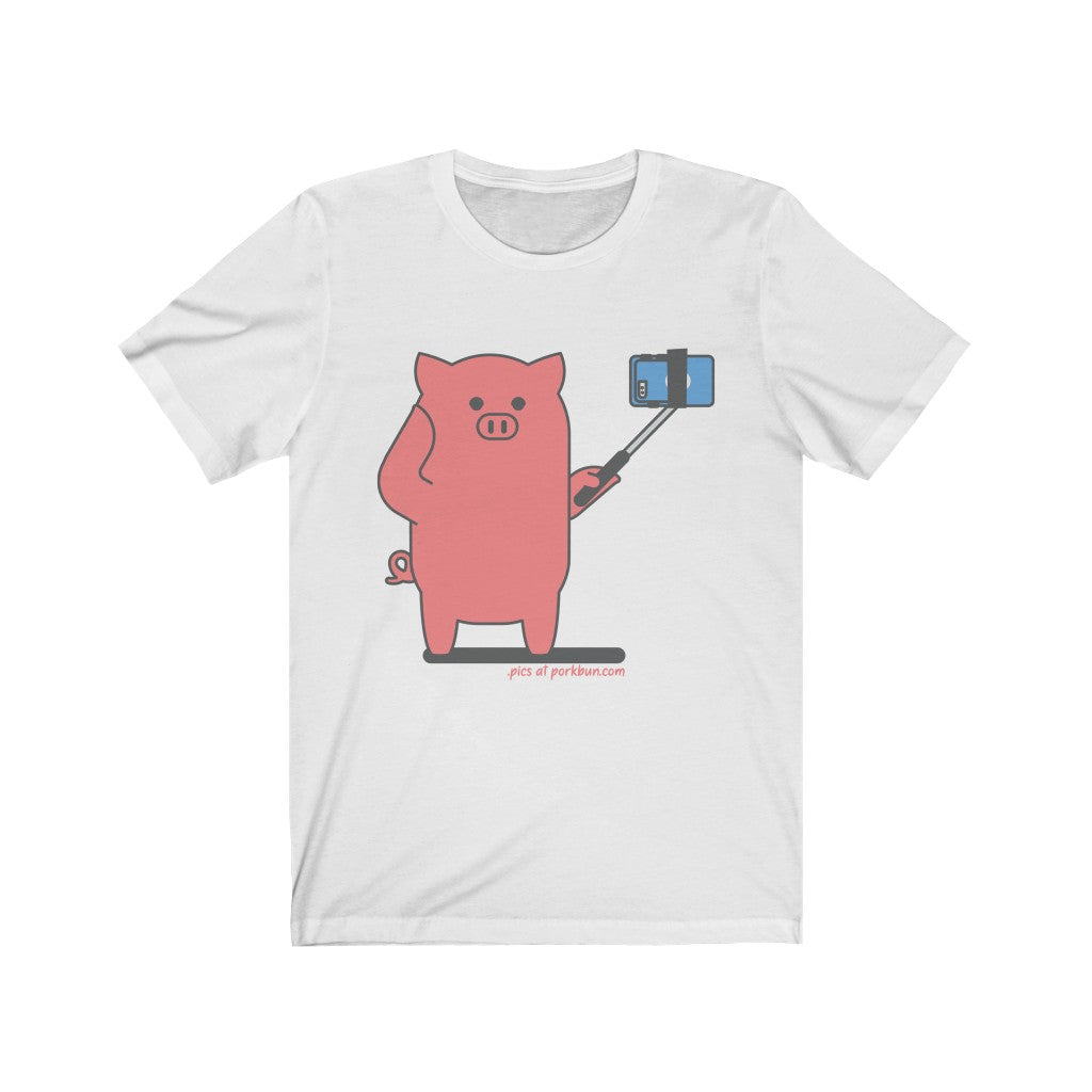 .pics Porkbun mascot t-shirt