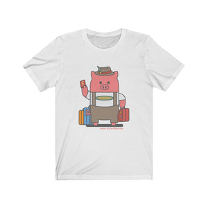 .reisen Porkbun mascot t-shirt