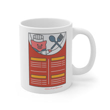 Load image into Gallery viewer, .menu Porkbun mascot mug
