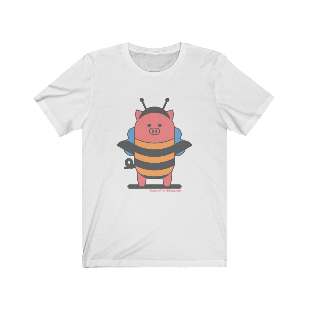.buzz Porkbun mascot t-shirt