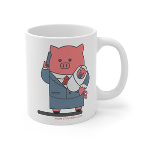 .mom Porkbun mascot mug