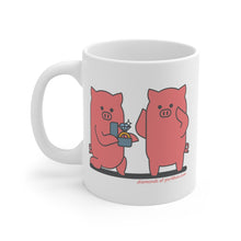 Load image into Gallery viewer, .diamonds Porkbun mascot mug
