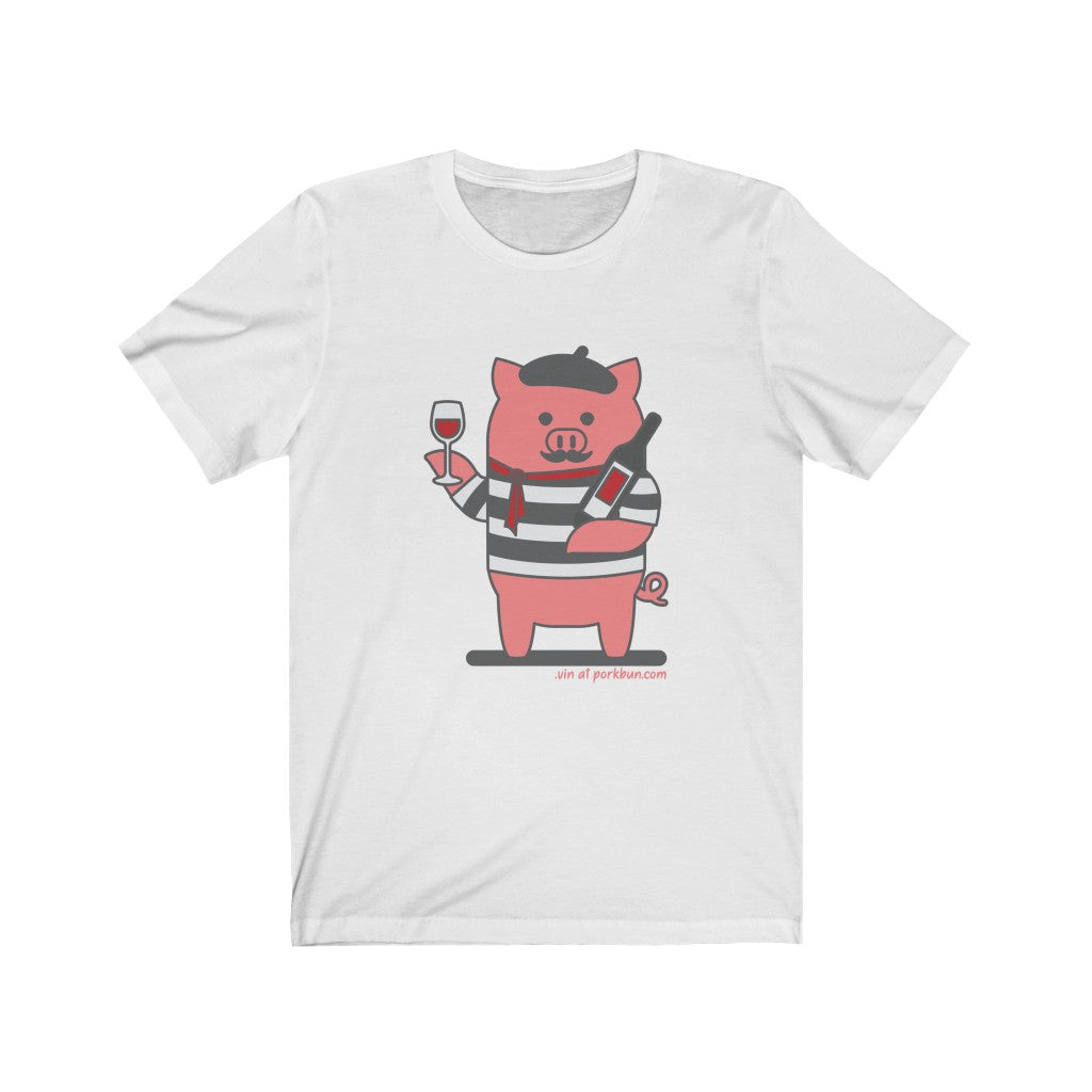 .vin Porkbun mascot t-shirt