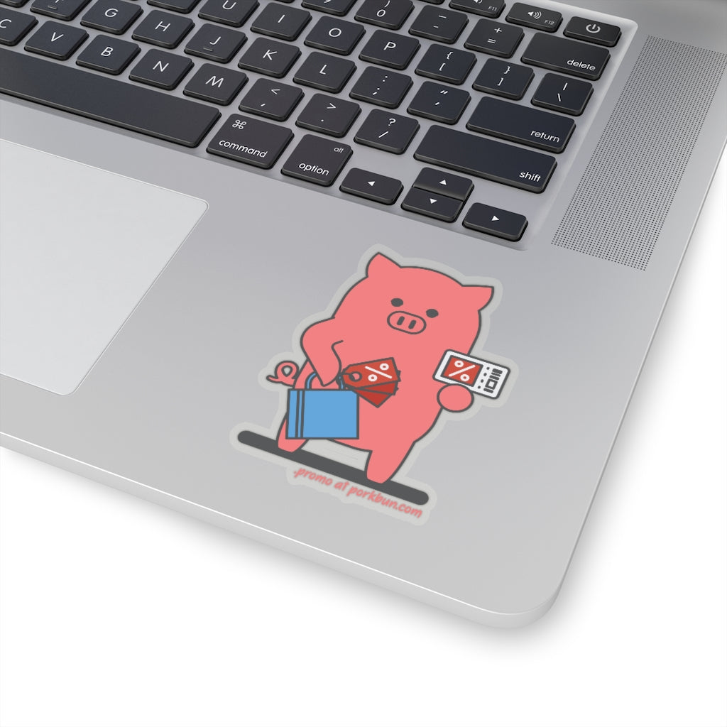 .promo Porkbun mascot sticker