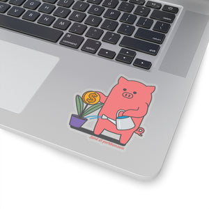 .fund Porkbun mascot sticker