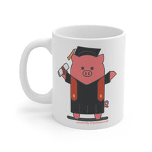 Load image into Gallery viewer, .university Porkbun mascot mug
