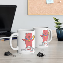 Load image into Gallery viewer, .top Porkbun mascot mug
