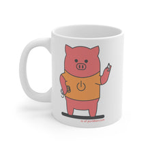 Load image into Gallery viewer, .io Porkbun mascot mug
