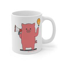 Load image into Gallery viewer, .tips Porkbun mascot mug
