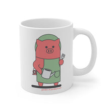 Load image into Gallery viewer, .garden Porkbun mascot mug
