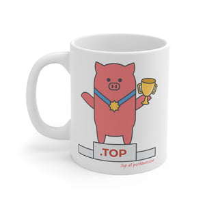 .top Porkbun mascot mug