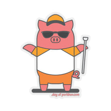 Load image into Gallery viewer, .day Porkbun mascot sticker

