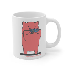 .observer Porkbun mascot mug