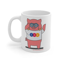 Load image into Gallery viewer, .icu Porkbun mascot mug
