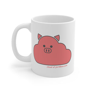 .cloud Porkbun mascot mug