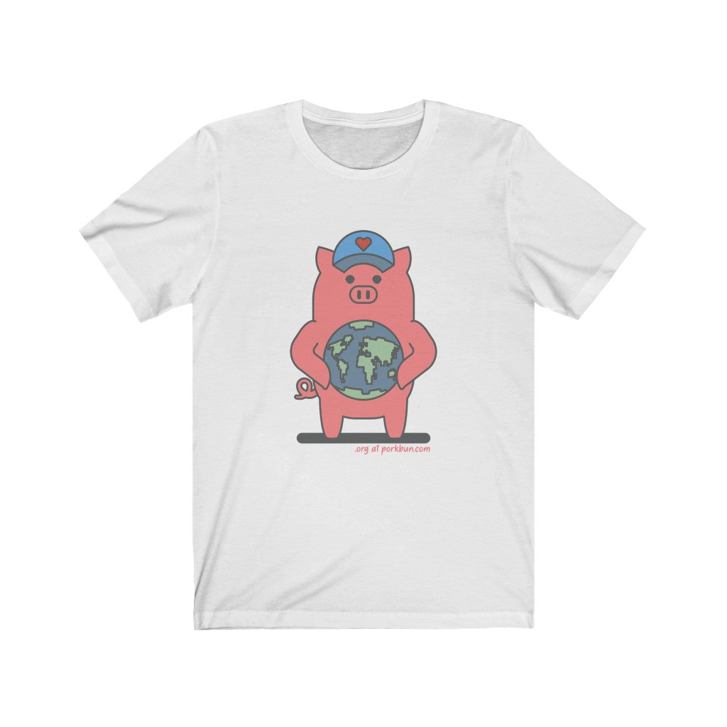 .org Porkbun mascot t-shirt