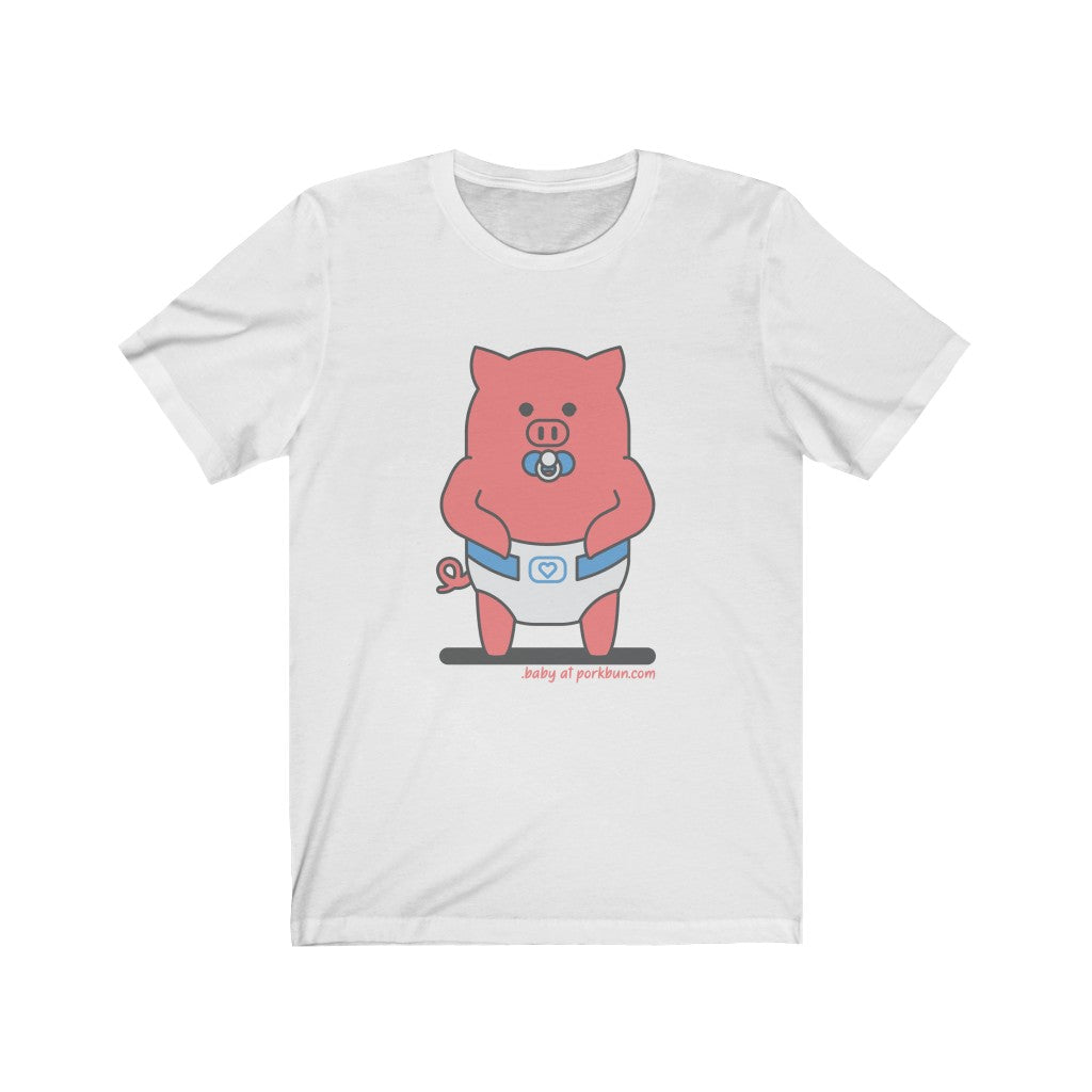 .baby Porkbun mascot t-shirt