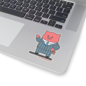.srl Porkbun mascot sticker