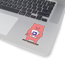 Load image into Gallery viewer, .page Porkbun mascot sticker
