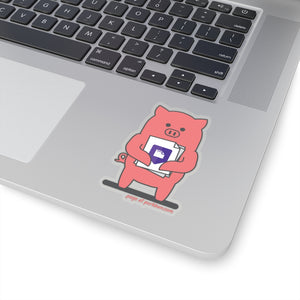 .page Porkbun mascot sticker