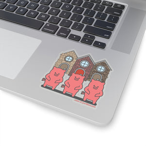 .casa Porkbun mascot sticker