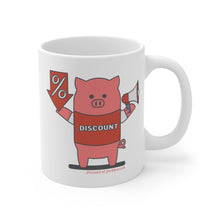 Load image into Gallery viewer, .discount Porkbun mascot mug
