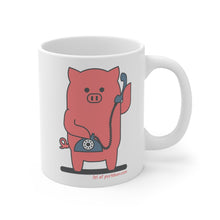 Load image into Gallery viewer, .tel Porkbun mascot mug
