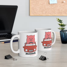 Load image into Gallery viewer, .cars Porkbun mascot mug
