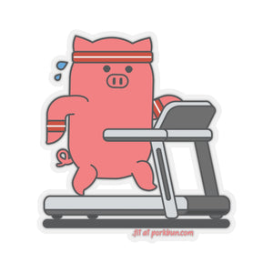 .fit Porkbun mascot sticker