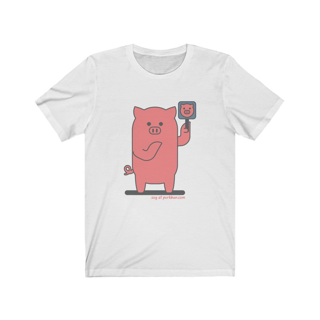 .soy Porkbun mascot t-shirt