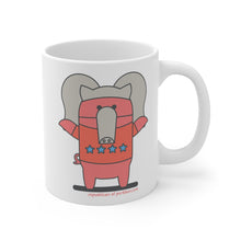 Load image into Gallery viewer, .republican Porkbun mascot mug
