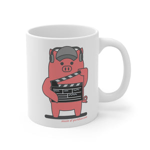 .movie Porkbun mascot mug