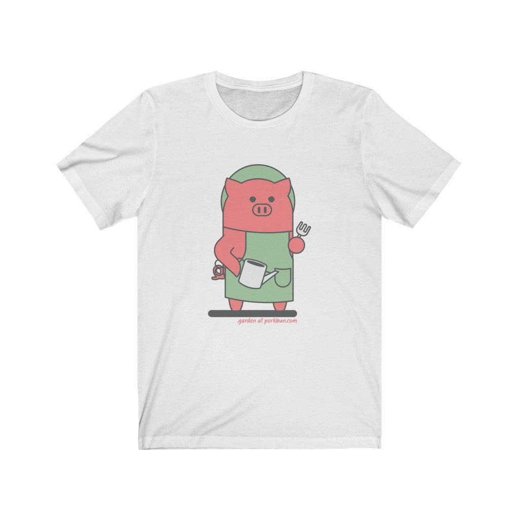 .garden Porkbun mascot t-shirt