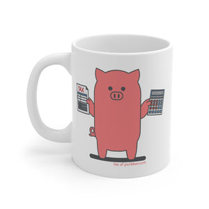 .tax Porkbun mascot mug