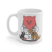 Load image into Gallery viewer, .vet Porkbun mascot mug
