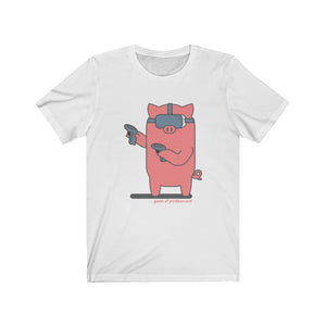 .game Porkbun mascot t-shirt