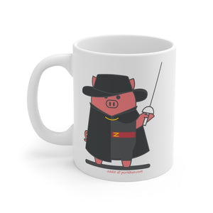 .eddie Porkbun mascot mug