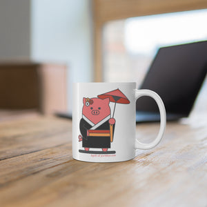 .kyoto Porkbun mascot mug