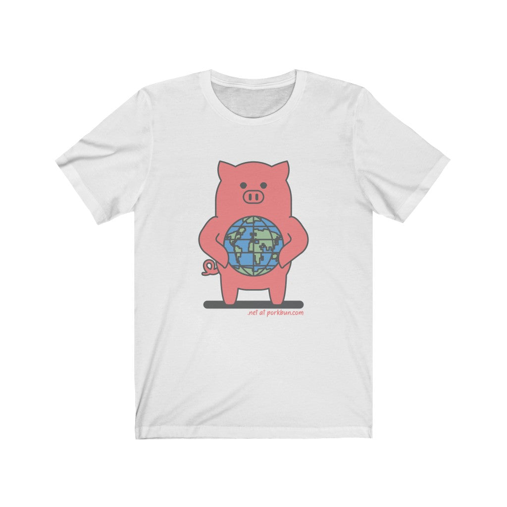 .net Porkbun mascot t-shirt