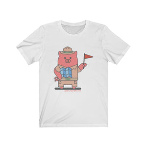 .guide Porkbun mascot t-shirt