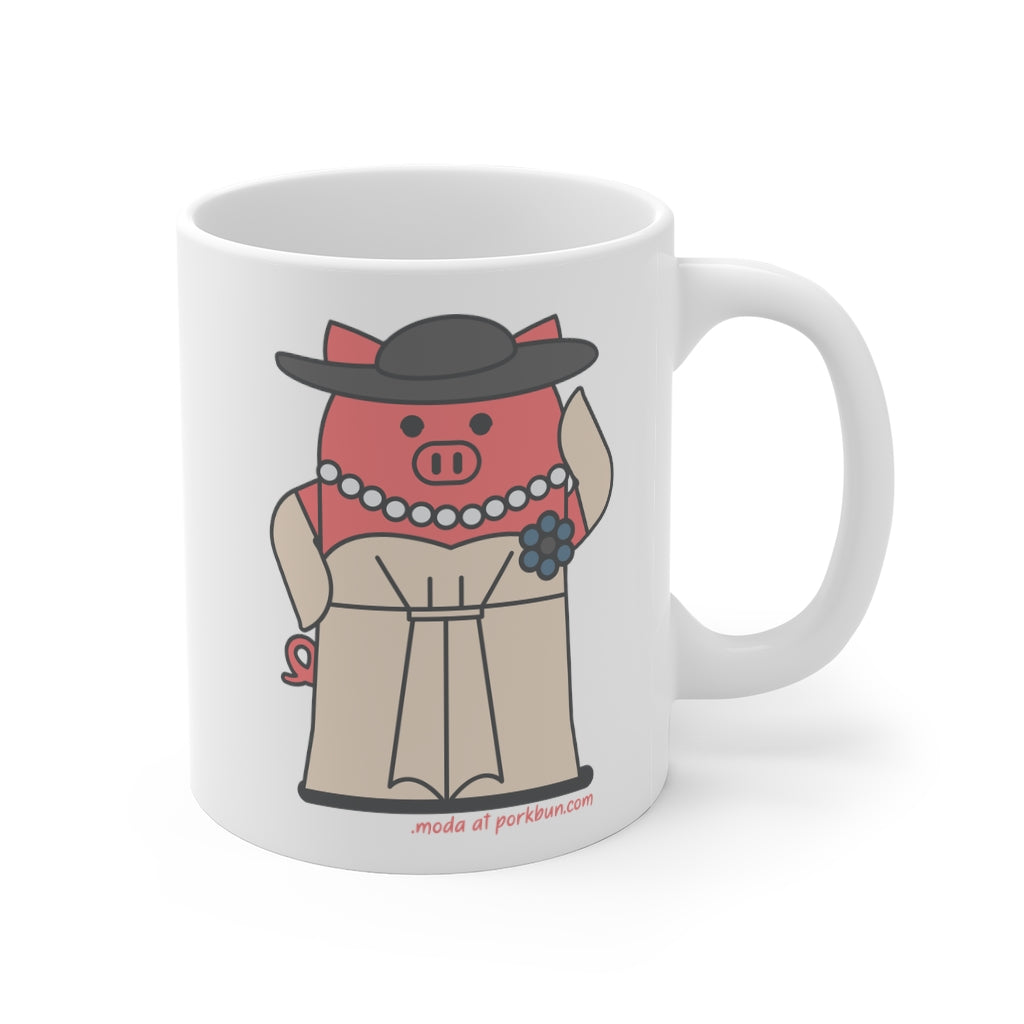 .moda Porkbun mascot mug