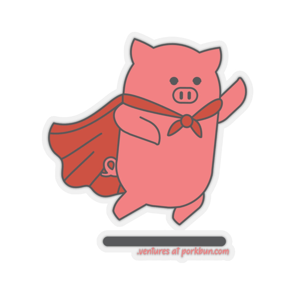 .ventures Porkbun mascot sticker