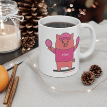 Load image into Gallery viewer, .pink Porkbun mascot mug
