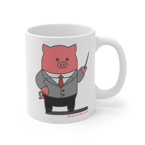 .ltd Porkbun mascot mug