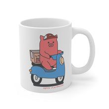 Load image into Gallery viewer, .express Porkbun mascot mug
