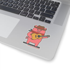 .country Porkbun mascot sticker